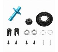 Baoblaze Vehicle Gear Assembly Assale Anteriore Kit Rc Auto Ingranaggio Differenziale Trasmissione Stabile Set Metallo Acciaio con Cuscinetti E Fissaggi Adatto per Riparazione