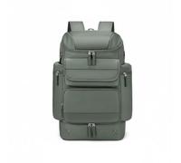 Baoblaze Zaino da Viaggio Zaino Borsa Valigia Sacca con Ampio Spazio 36-55L Oxford Antipioggia Tasca Computer 17 Pollici Organizzazione Laterale Adatto a, Standard, Verde, Verde Militare