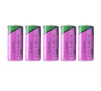 BAOBUTE TL-5955 2/3AA 3.6V 1650mAh Batteria per Tadiran TL-4955 3.6V SL-761 ER14335 PLC, batteria al litio CNC (confezione da 5)