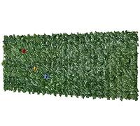 BAoce Siepi artificiali per esterni che sembrano vere, patio esterno privacy, foglia verde reale, schermo privacy giardino PZ92 (dimensioni: 2 x 3 m)