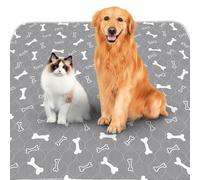 Baodan Traverse Cani, 1pc Traversine Lavabili per Cani 122x152cm Assorbenti | Riutilizzabili Tappetini Cane, Rapidi, Antiscivolo Tappetino Cane, Puppy Pads per Cani, Gatti, Porcellini d'India