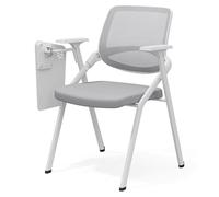 Baodiale Sedia impilabile for ricevimento ospiti Sedia da conferenza pieghevole con sedile imbottito ad alta densità, commerciale for lezioni di formazione seminario sala riunioni aula