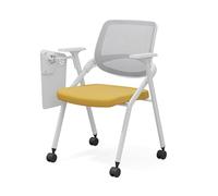 Baodiale Sedia impilabile for ricevimento ospiti Sedia da conferenza pieghevole con sedile imbottito di alta qualità, commerciale for aule di formazione, conferenze, seminari, sale riunioni, ufficio