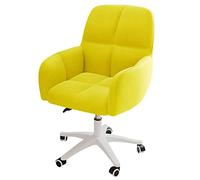 Baodiale Sedie comode per computer, sedia da scrivania imbottita per computer con supporto per la schiena, comoda sedia girevole per ufficio e toeletta per la casa