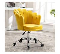 Baodiale Sedie comode per computer, sedie da ufficio, sedie da scrivania, sedie per la casa, sedie da toeletta imbottite regolabili con ruote girevoli