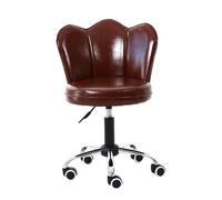 Baodiale Sedie comode per computer, sedie girevoli per ufficio, sgabelli da bar, sgabelli per computer con supporto per la schiena, ruote in similpelle, sedie da scrivania regolabili