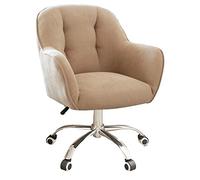 Baodiale Sedie da ufficio comode per computer, graziose sedie da scrivania, moderne, girevoli, regolabili, con rotelle, per computer e toeletta.