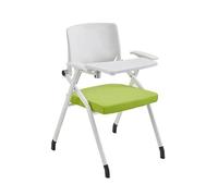 Baodiale Sedie Pieghevoli in Rete, Sedia da Studente Impilabile con Scrittoio con Bracciolo for Tablet, Seduta ergonomica Imbottita Sedie for Ospiti for Reception for Ufficio, Scuola, Sala Formazione