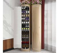 Baodiale Torre portascarpe girevole - Scarpiera girevole verticale, scarpiera salvaspazio per la casa, design cilindrico, ideale per tutti i tipi di scarpe
