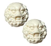 Baoding Balls - 2 pezzi 4,5 cm Hand Rolling Shaped Toy | Wooden Collectible For Stress Relief Hand Strength Esercise, Meditation & Fidget Toy For Women, Men