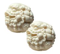 Baoding Balls - 2 pezzi Brave Troops Massage Balls, Hand-Rolling Exercise Ball for Stress Relief, Health, Meditation, and Muscle Massage | Chinese Baoding Ball for Women, Men, Seniors, Home Office