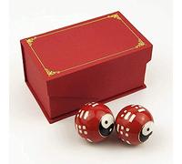 Baoding Balls, Set di palline da massaggio, Baoding Balls Feng Shui Health Exersice Stressef Balls Meditation Balls Hand Massage Balls, 2PCS Chinese Health Esercizio Stress Balls (Colore : C) (Color