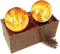 Baoding Balls, Set di palline da massaggio, Baoding Balls Palla a mano/Palla for meditazione sulla salute cinese/Palla for massaggio for esercizi Meditazione Feng Shui Ball, Feng Shui Massage Exerc (C