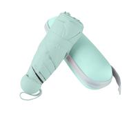 BAODINI, Mini ombrello da viaggio con custodia, piccolo, compatto, con protezione solare anti-UV, leggero, piccolo, tascabile, Mini
