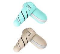 BAODINI Ombrello da viaggio mini per borsa con custodia - Piccolo ombrello compatto UV protettivo dal sole - Leggero ombrello tascabile UPF 50+ per donne, ragazze e uomini