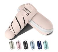 BAODINI Ombrello mini per borsa con custodia, protezione solare UV, leggero, piccola tasca, apertura manuale