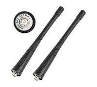 BaoFeng Antenna radio a 2 vie UHF 400-480 MHz, compatibile con connettori BaoFeng BF-666s, BF-777s, BF-888s SMA-F, confezione da 2