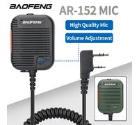 Baofeng AR-152 Microfono tattico Altoparlante Mic Volume regolabile per Baofeng AR 152 BF-888S UV-5R UV-25 UV-5RH Walkie Talkie