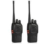 BAOFENG BF-888S UHF WALKIE TALKIES 400-470MHz RADIO RICETRASMITTENTE 2 PEZZI NEW
