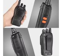 2x BAOFENG RADIO BF-888S UHF WALKIE TALKIES 400-470MHz RICETRASMITTENTE 2 PEZZI