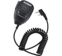 BAOFENG Microfono walkie talkie della polizia, accessori per prosciutto, radio, altoparlante, microfono UV-5R BF-F8HP 5RM UV-32 DM-32 UV-5G Plus GM-15PRO GM-5RH K5PLUS AR-152 UV-82