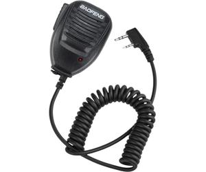 BAOFENG Microfono walkie talkie della polizia, accessori per prosciutto, radio, altoparlante, microfono UV-5R BF-F8HP 5RM UV-32 DM-32 UV-5G Plus GM-15PRO GM-5RH K5PLUS AR-152 UV-82