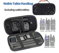Baofeng UV-21 PRO Walkie Talkie Carrying Case Handbag Storage For UV-K5 PLUSUV-5RH UV-9R UV-17 PRO Two Way Radio