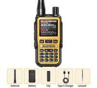 BAOFENG UV-5R MINI WALKIE TALKIE BLUETOOTH RADIO BIDIREZIONALE 999 CANALI