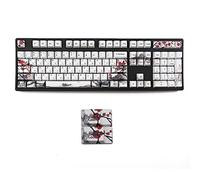 BaoFufc 110 tasti OEM Profilo DYE-Sub Plum Blossom PBT Keycap Dye Sublimazione con 1.75U 2U Shift 6.25U Keycaps barra spaziatrice