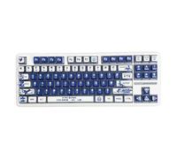 BaoFufc 116Keys Cultura Cinese PBT Porcellane Blu e Bianco Tema Tastiera Meccanica Keycaps Profilo ASA Dye-Sub Keycaps
