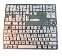 BaoFufc 133 Tasti Big Letter Keycaps per MX Switch Tastiera Meccanica Profilo PBT Keycap Tappi Chiave Big Letter Keycaps