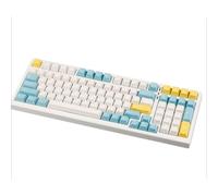 BaoFufc 152Keys/set Sea Lemon Double Shot Keycap PBT Key Caps Profilo per Tastiere Meccaniche Sea Lemon Keycaps