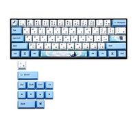 BaoFufc 73 Tasti Sublimazione Tastiera Meccanica Carino Keycaps PBT OEM Profilo Keycap Adatto per GH60 GK61 GK64 Keycap Tastiera per GH60 GK61 GK64