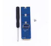 BaoFufc Adattatore da M.2 a USB 3.0 PCI-E Scheda M2 Ngff a PCIE 4X Extender 2242 2260 2280 per Mining Extension Pcie Mining Card