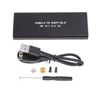 BaoFufc Alluminio USB 3.0 per M.2 NGFF SSD Enclosure Adapter Base Esterna per M.2 Drive Enclosure Rea Hard Disk Box 3.5
