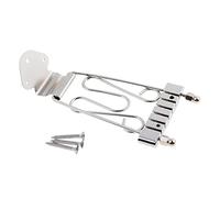 BaoFufc Archtop Trapeze - Ponte corto a 6 corde per basso con viti, ponte per basso
