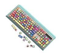 BaoFufc ASA Altezza Rainbow Keycaps per 116 Tastiere Meccaniche Tastiere ASA Altezza Keycap Migliore Digitazione Teen Girl Regalo Keycap Personalizzazione