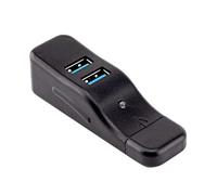 BaoFufc - Cavo esteso a 4 porte USB 3.0 più sottile per computer desktop, PC, portatile, multiextender gadget 3.0 adattatore splitter USB