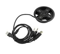 BaoFufc Computer da ufficio 4 porte USB 2.0 Splitter Speed Hub Converter per PC Laptop Tablet per dispositivo di ricarica Hub USB 3.0 Hub USB 3.0 alimentato Hub USB 3.0 Hub 4 porte USB 3.0 Hub per