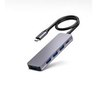 BaoFufc Hub USB multiporta 4 in 1, adattatore USB per laptop e tablet, connessione tastiera del mouse, dispositivi USB, trasferimento dati USB