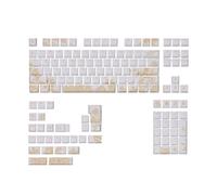 BaoFufc Keycaps unici 135Key PBT Sublimazione del colore Keycaps personalizzabili Non facile Fade Stampa I tappi dei tasti migliorano l'efficienza di digitazione Macchina da scrivere