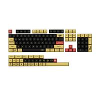 BaoFufc PBT Keycaps 134 tasti PBT sublimazione XDA altezza keycap per tastiera meccanica da gioco interruttori MX retrò a tema nero set di keycap