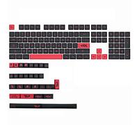 BaoFufc PBT Keycaps XDA Ladder Layout 132 tasti 5 lati Sublimazione del colore Keycap Set per Gateron/tastiera meccanica Pbt Keycaps Bianco Grigio Nero per tastiera meccanica Altezza profilo XDA