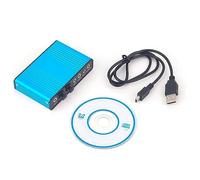 BaoFufc Scheda audio esterna USB 5.1/7.1 Soundbox Dynamic 3D Surround Sound fino a 6 altoparlanti contemporaneamente e riproduzione a 6 canali