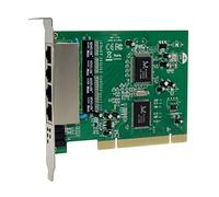 BaoFufc Scheda di commutazione PCI a quattro vie RJ45 Fast Ethernet 100M PCI per computer desktop RTL8305+8100CL Chipset Rj45 Pcie Pci