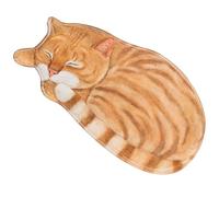 BaoFufc Tappetino per porta d'ingresso 3D Cat Benvenuto Zerbino antiscivolo Tappeto per interni ed esterni Tappeto d'ingresso Tappeto da bagno Decorazioni Tappeto d'ingresso Interno Grande modello