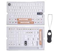 BaoFufc Tasti PBT a 116 tasti XDA Profilo DYE-SUB per tastiera meccanica MX Switch Tasti tematici Corgi, profilo XDA