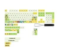 BaoFufc Tasto personalizzato cartone animato PBT profilo sublimazione tintura XDA 135 tasti interruttore per tastiera meccanica accessorio tasti del fumetto