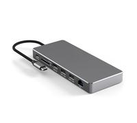 BaoFufc USB C Hub Alluminio USB Tipo C Dock Station a HDMI-com LAN Card Reader 100W PD USB C Hub 8 Porte Adattatore Adattatore