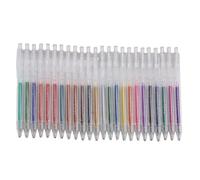 BAOFUYA 24 Colori Glitter Marcatori, Lighter Multifunzionali Penne Glitter Metalliche per Bambini Adulti Che Scrivono Dipinto Scarabocchi